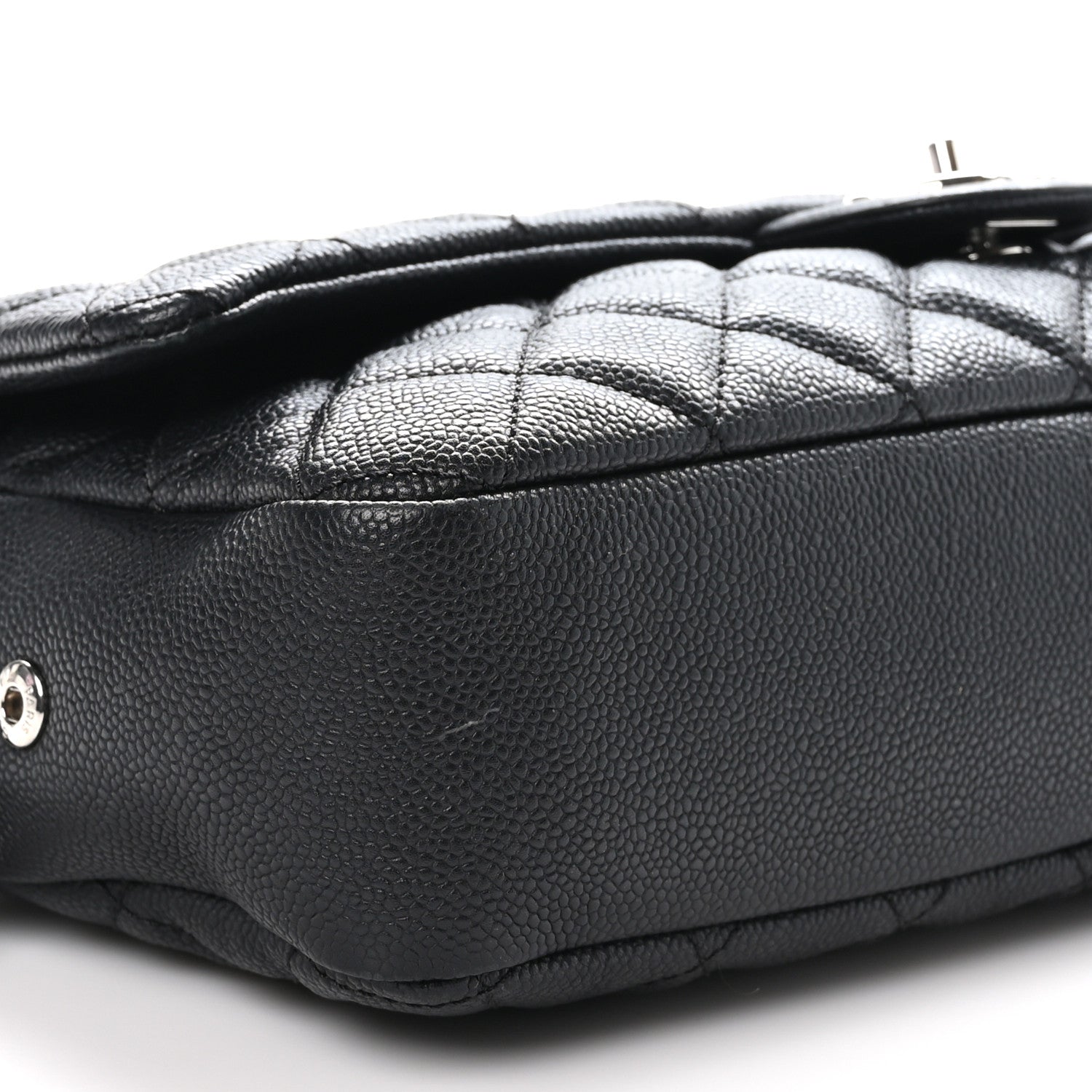 Chanel Caviar Quilted Jumbo Easy Flap Black 9 of 11