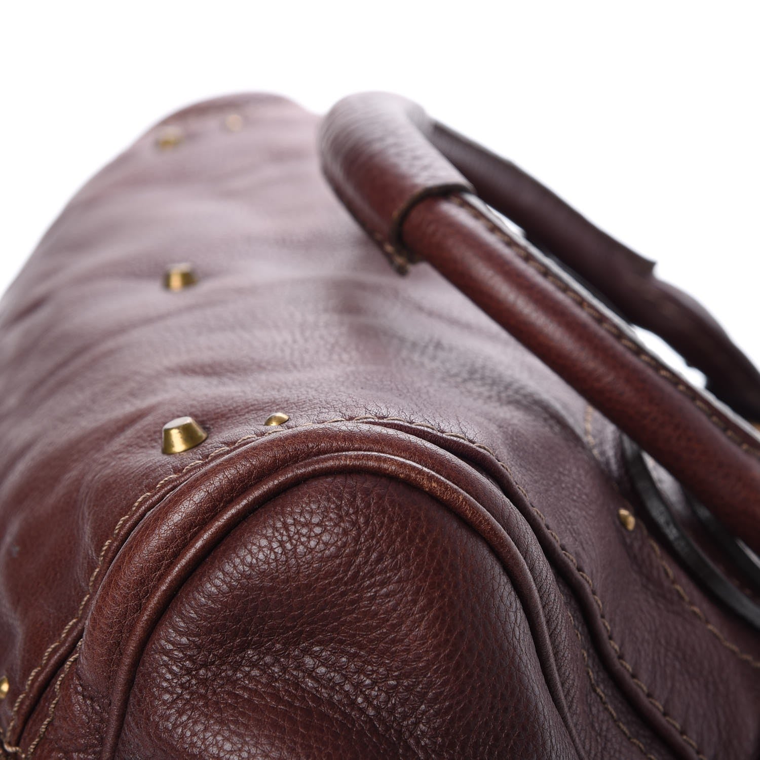 Chloe Calfskin Medium Paddington Satchel Chocolate 12 of 13