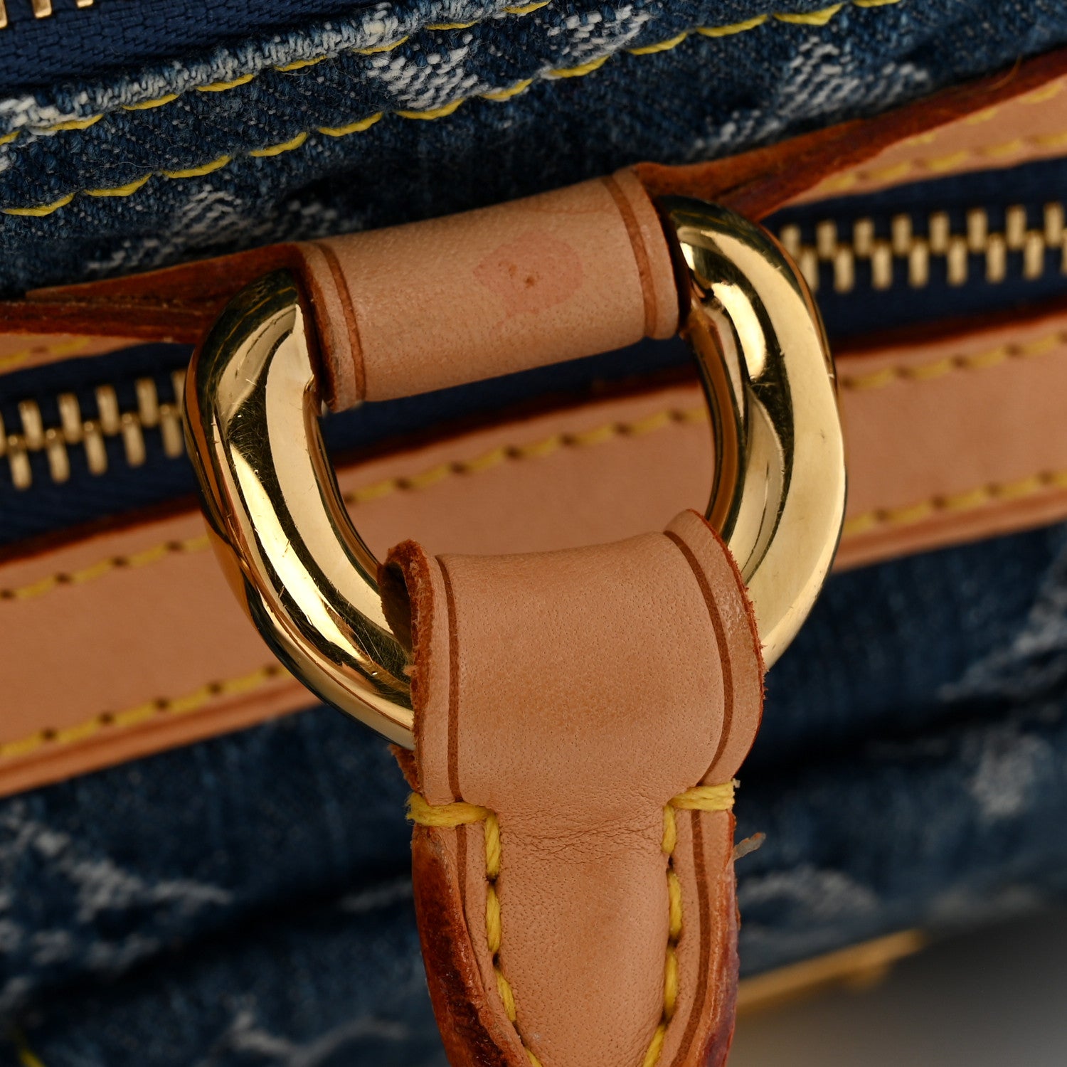 Louis Vuitton Monogram Denim Neo Speedy Blue 10 of 13