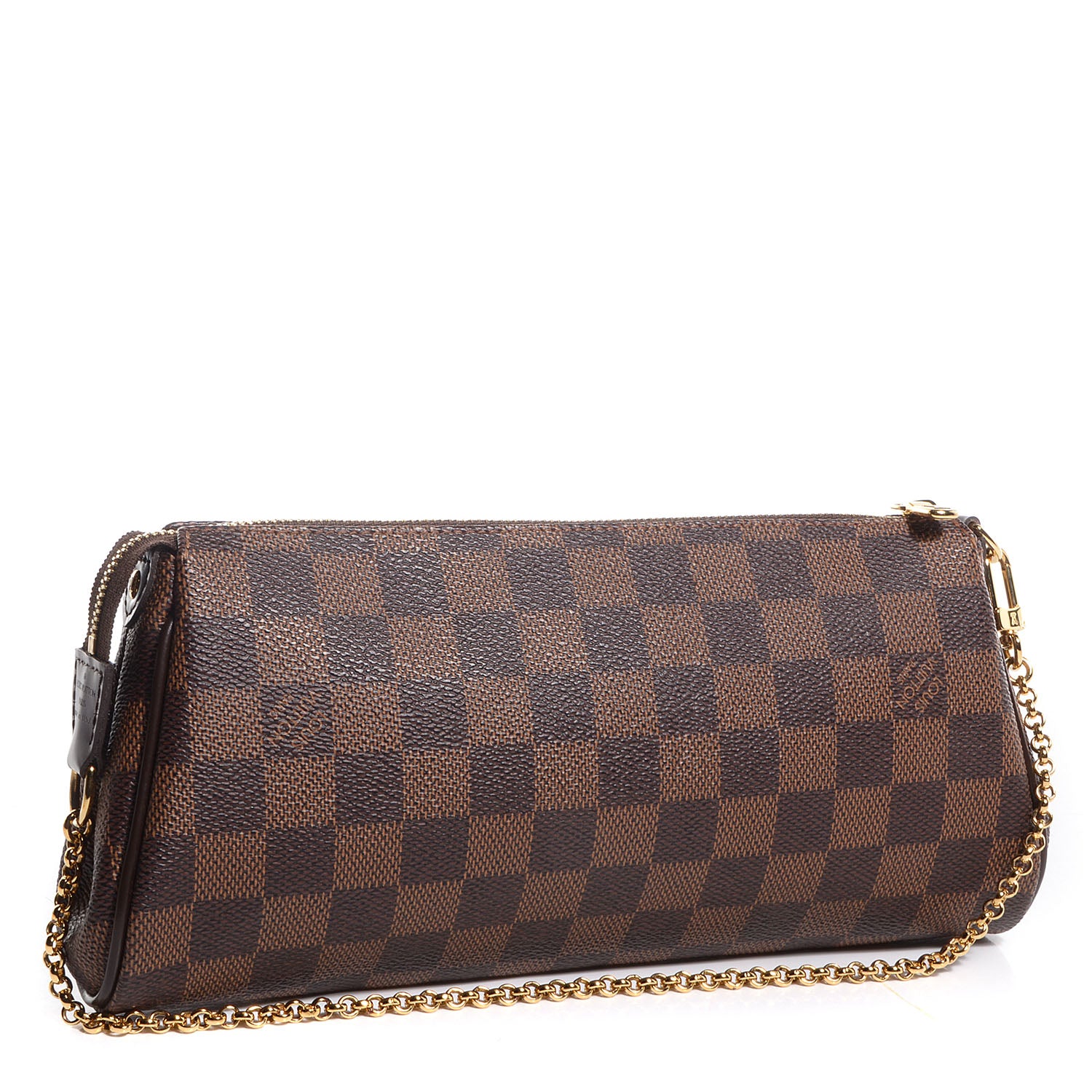 Louis Vuitton Damier Ebene Eva Clutch 3 of 8