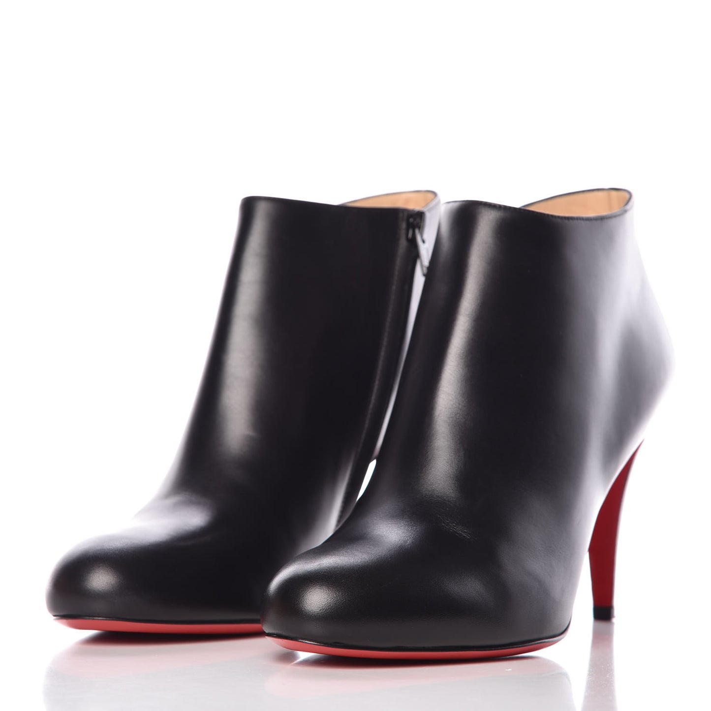 Calfskin Belle 85 Ankle Boots 41.5 Black