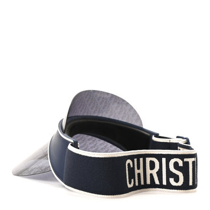 Christian Dior Oblique DiorClub V1U Sun Visor Blue 4 of 10
