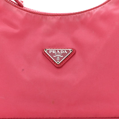 Prada Tessuto Nylon Sport Shoulder Bag Begonia 8 of 14