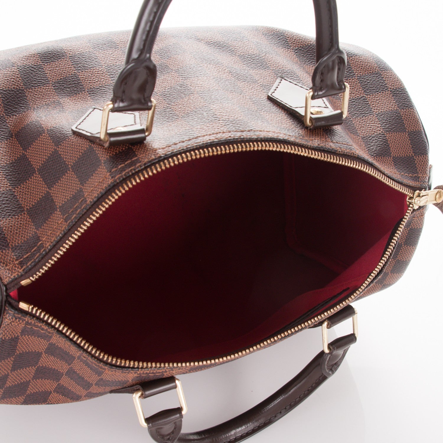 Louis Vuitton Damier Ebene Speedy 30 5 of 7