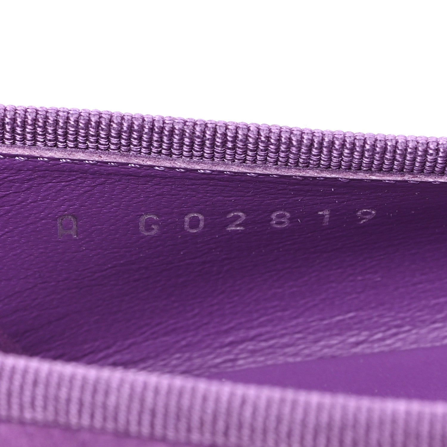 Chanel Suede Cap Toe CC Ballerina Flats 36 Purple Dark Purple 9 of 9