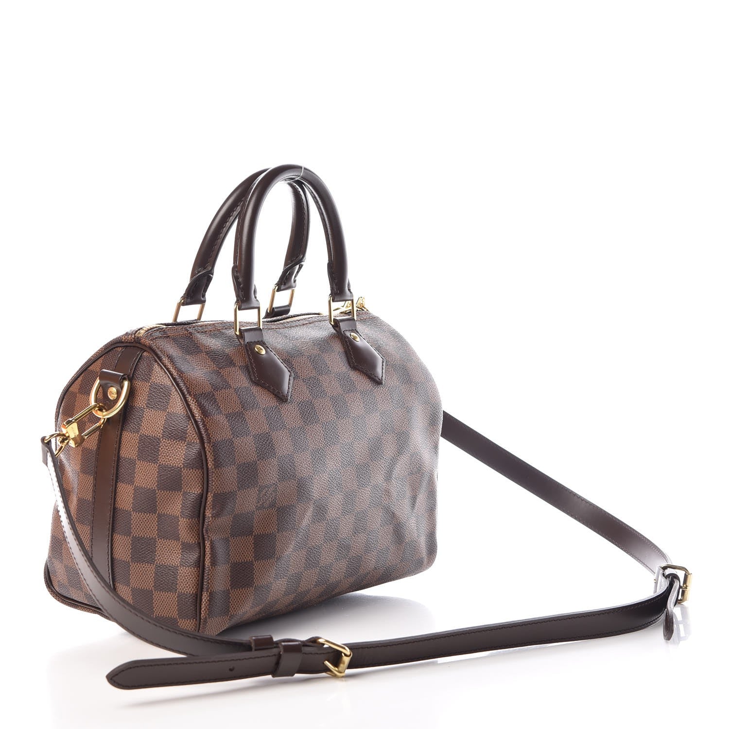 Louis Vuitton Damier Ebene Speedy Bandouliere 25 3 of 8