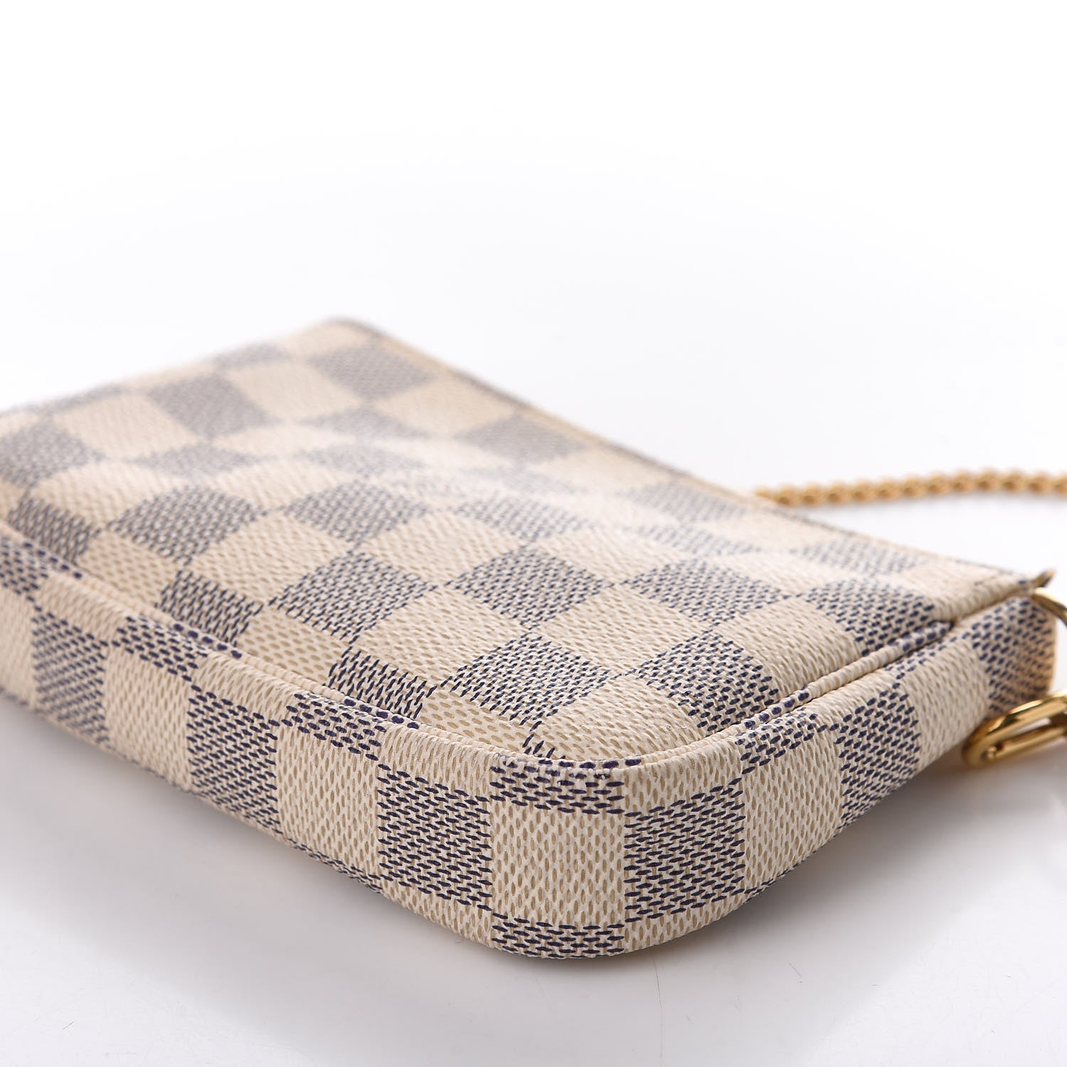 Louis Vuitton Damier Azur Mini Pochette Accessories 7 of 11