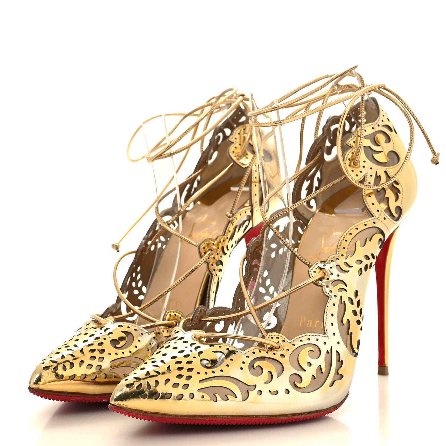 Metallic Impera 120 Pumps 39 Gold