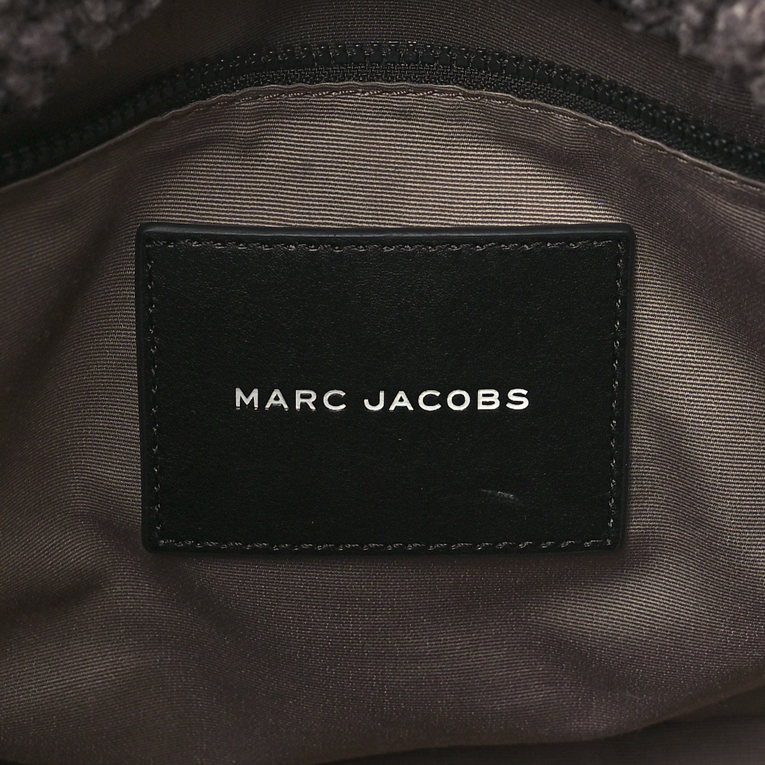 Marc Jacobs MARC JACOBS Polyester Cotton The Teddy Traveler Tote Bag Grey 6 of 8