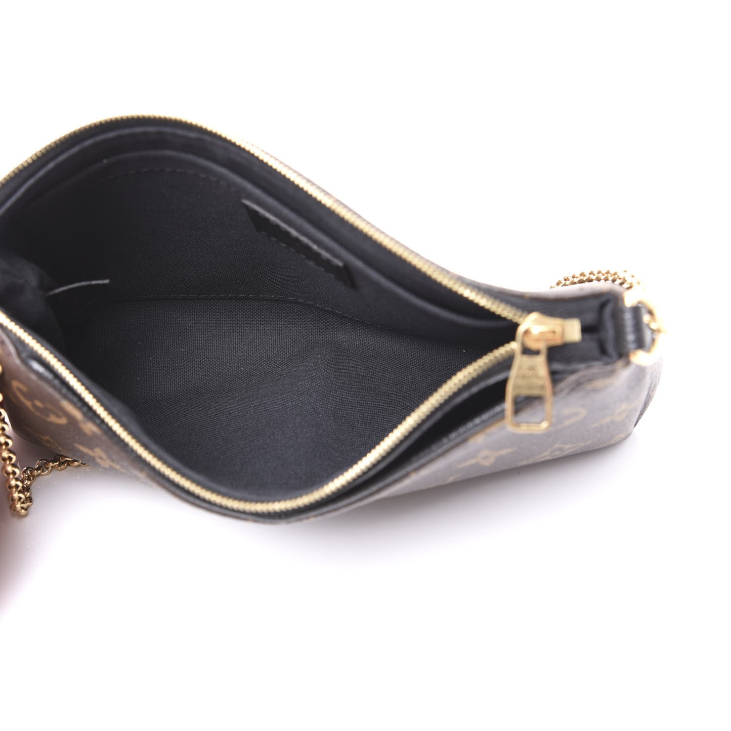 Monogram Pallas Clutch Black
