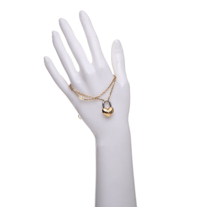 Louis Vuitton LV Crazy In Lock Bracelet Gold Silver 2 of 7