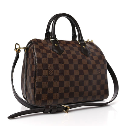 Louis Vuitton Damier Ebene Speedy Bandouliere 25 3 of 8