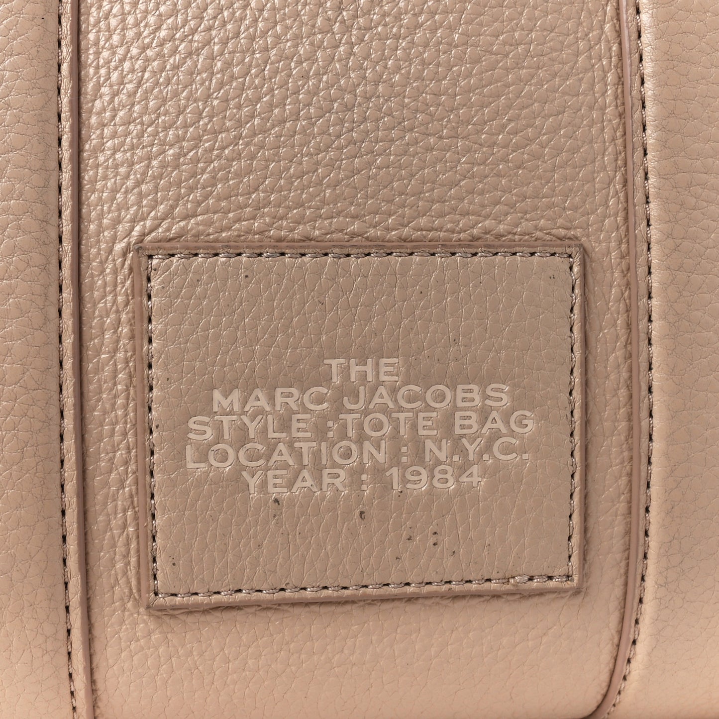 Grained Calfskin Small The Tote Bag Twine