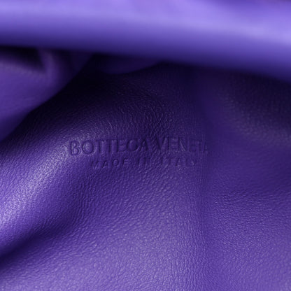 Bottega Veneta Shearling Lambskin Embellished The Mini Pouch Purple 6 of 11