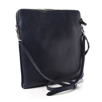 Balenciaga Agneau S Cushion Square Crossbody Dark Night Red 3 of 10