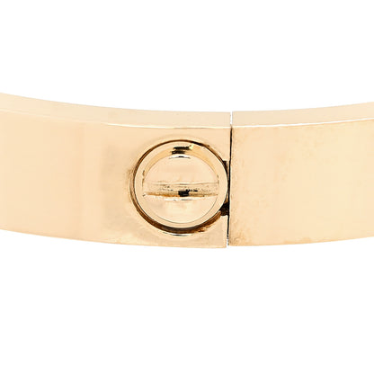 Cartier 18K Yellow Gold 10 Diamond LOVE Bracelet 16 8 of 9