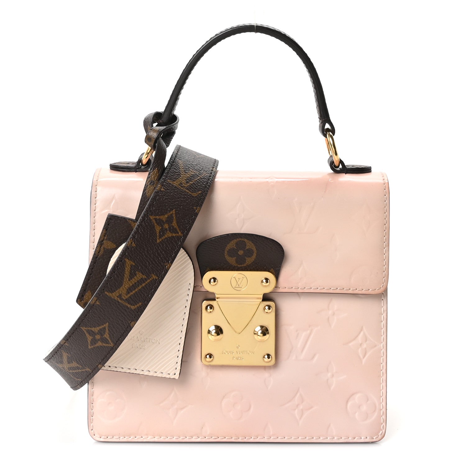 Louis Vuitton Vernis Epi Monogram Spring Street Rose Ballerine 1 of 10