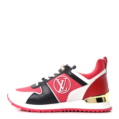 Louis Vuitton Calfskin Run Away Sneakers 37 Framboise Pink 1 of 9