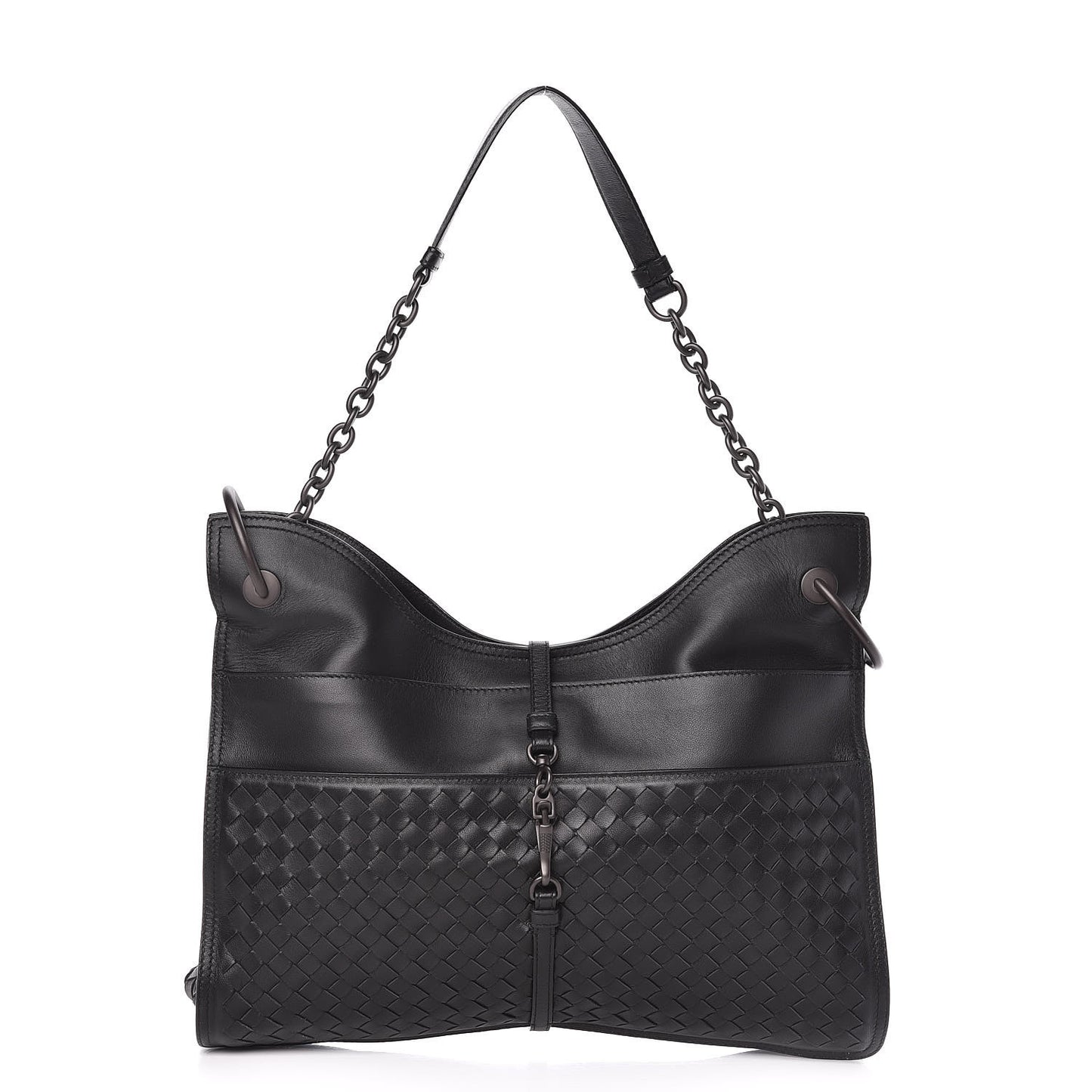 Nappa Intrecciato Beverly '71/'16 Bag Black