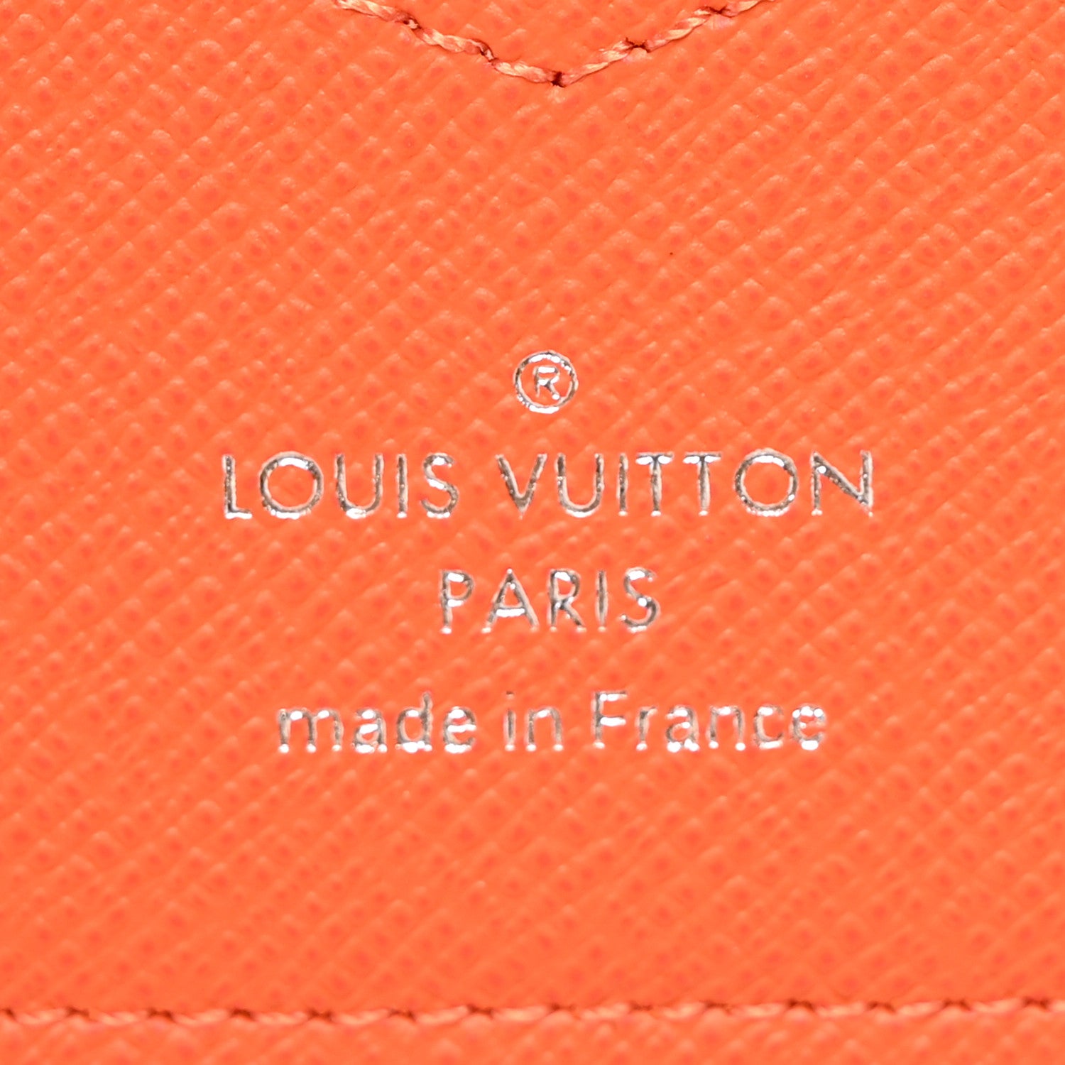Louis Vuitton Taigarama Passport Cover Orange 6 of 6