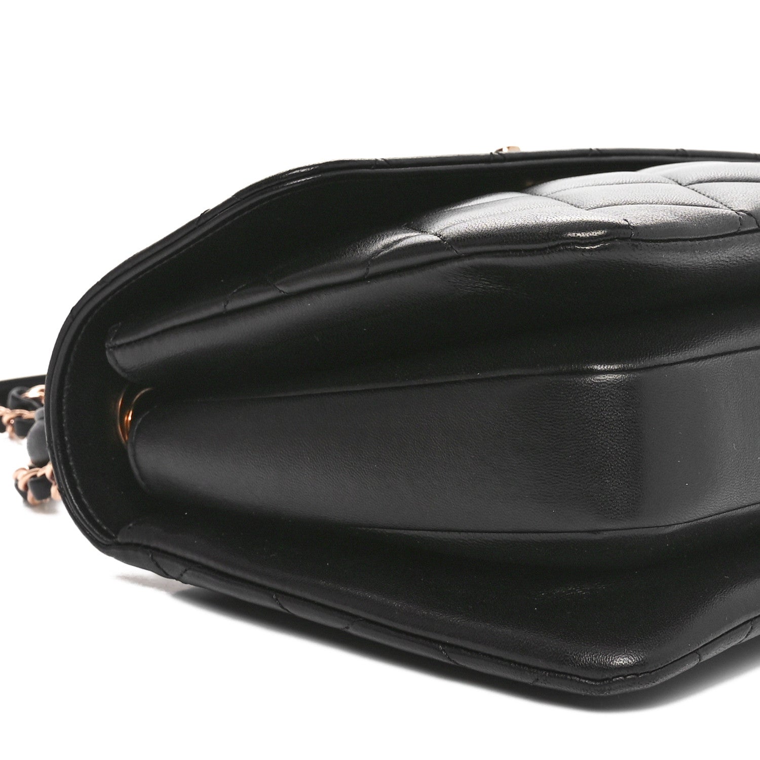 Chanel Lambskin Quilted Small Trendy CC Dual Handle Flap Bag Black 9 of 10