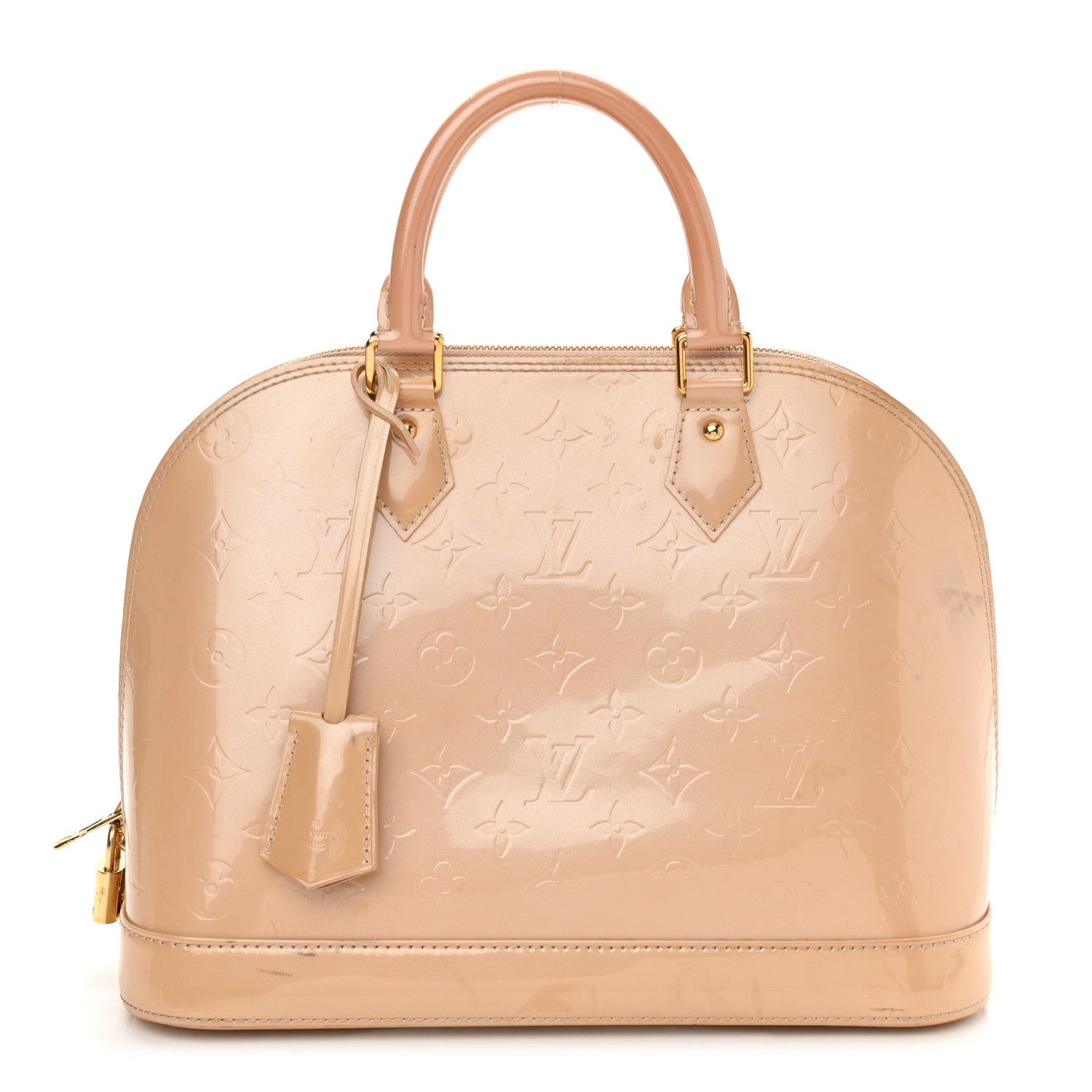 Louis Vuitton Vernis Alma PM Dune 1 of 17