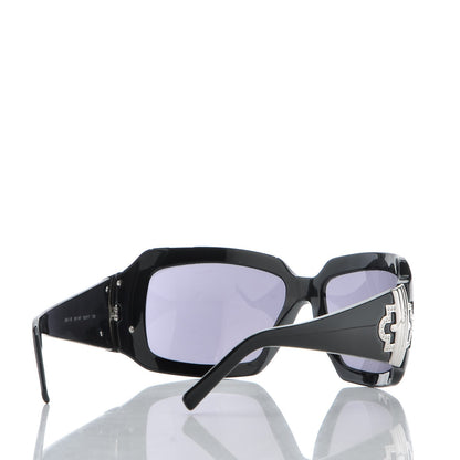 Bulgari Crystal 861-B Sunglasses Black 4 of 7
