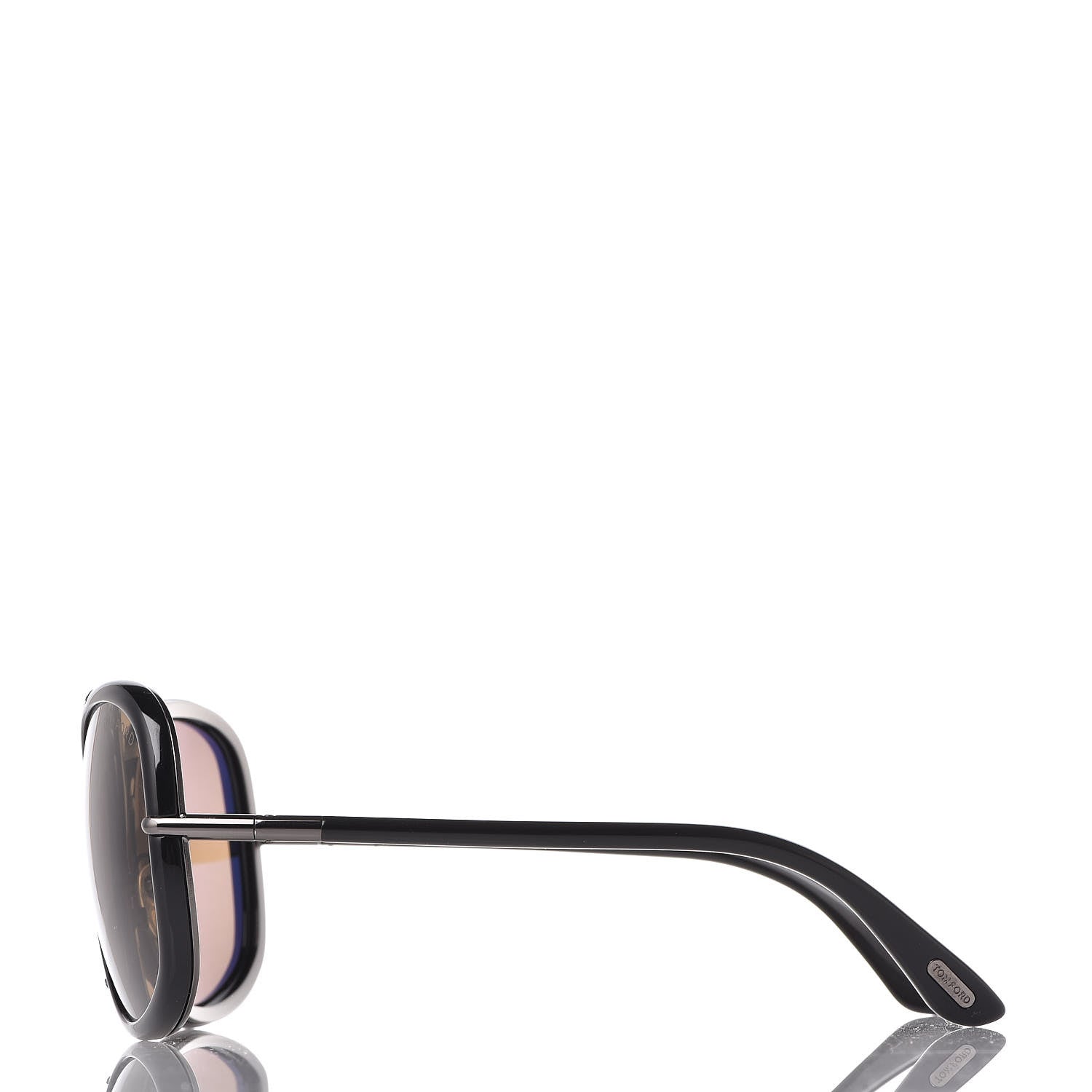 Tom Ford Elle Aviator Sunglasses TF135 Black 3 of 7