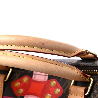 Louis Vuitton Monogram Summer Trunks Speedy Bandouliere 30 13 of 16