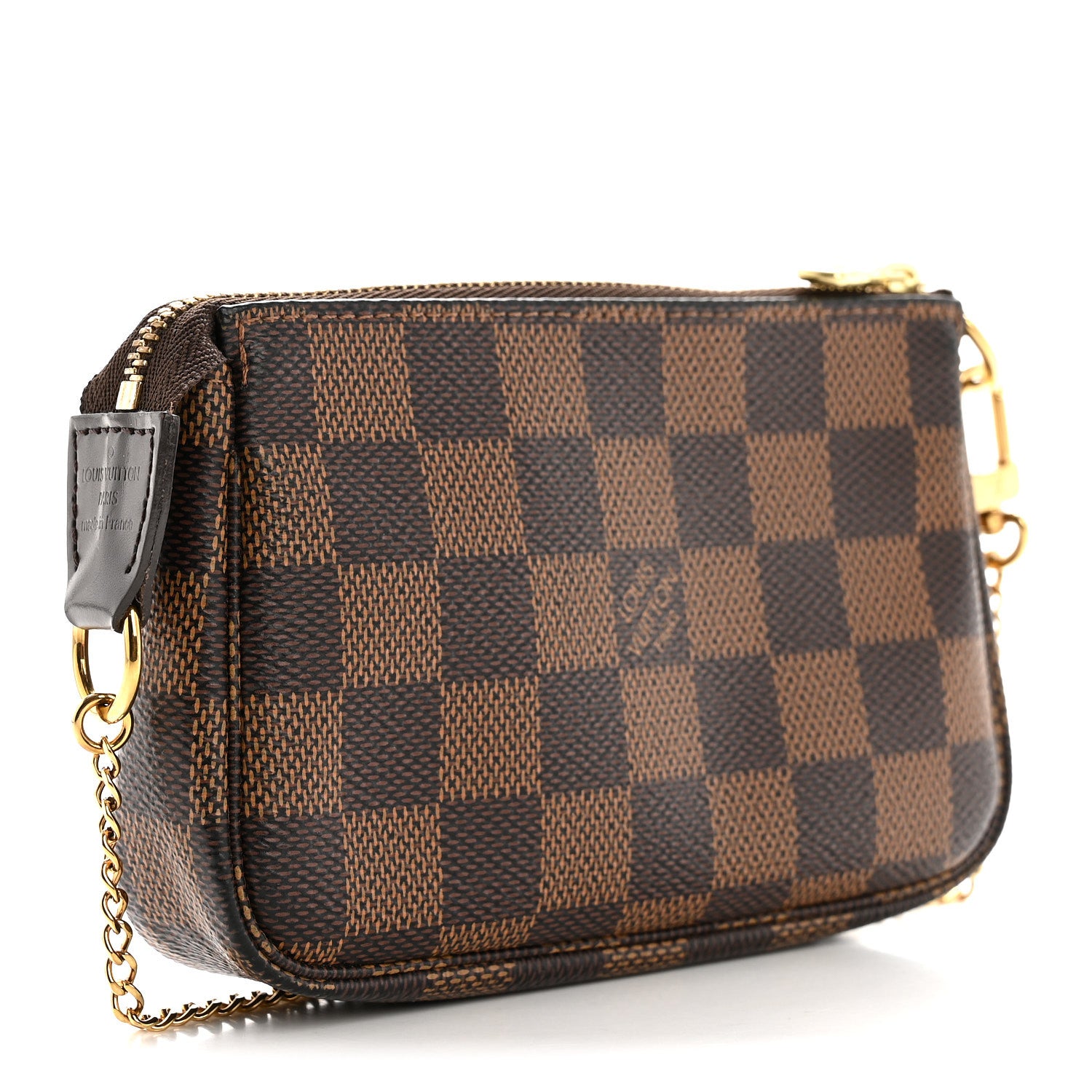 Louis Vuitton Damier Ebene Mini Pochette Accessories 3 of 7