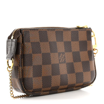 Louis Vuitton Damier Ebene Mini Pochette Accessories 3 of 7