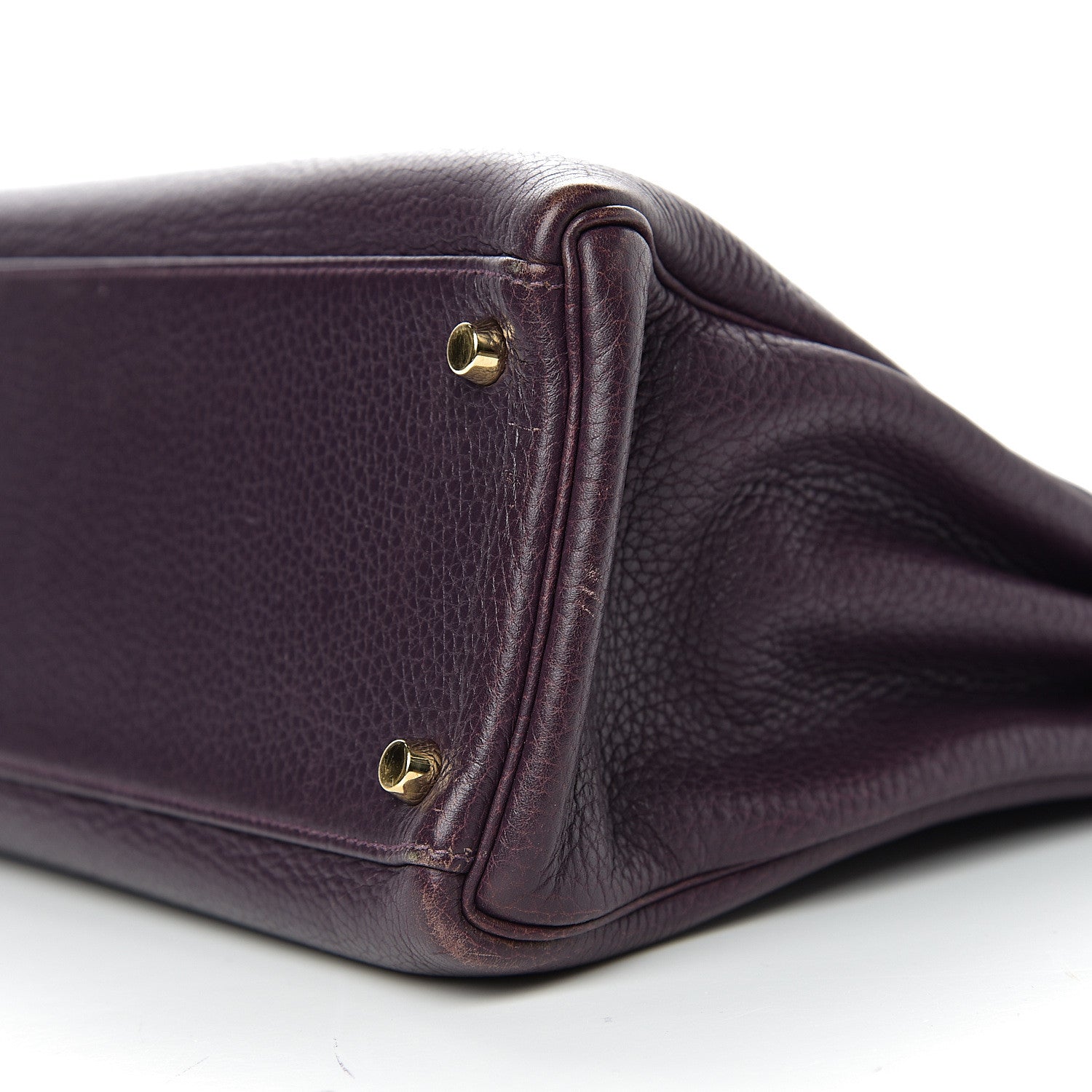 Hermes Taurillon Clemence Kelly Retourne 32 Raisin 11 of 12