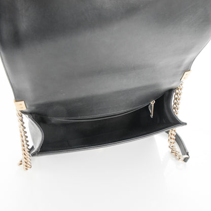 Chanel Lambskin Quilted New Medium Boy Flap Black 6 of 8