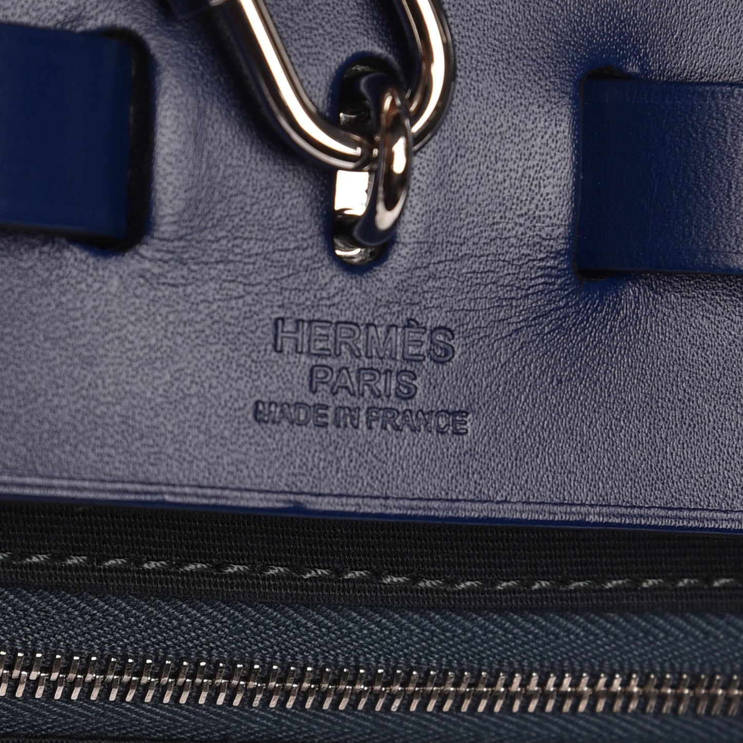 Vache Hunter Toile Herbag Zip 31 PM Vert Cypress Bleu Saphir