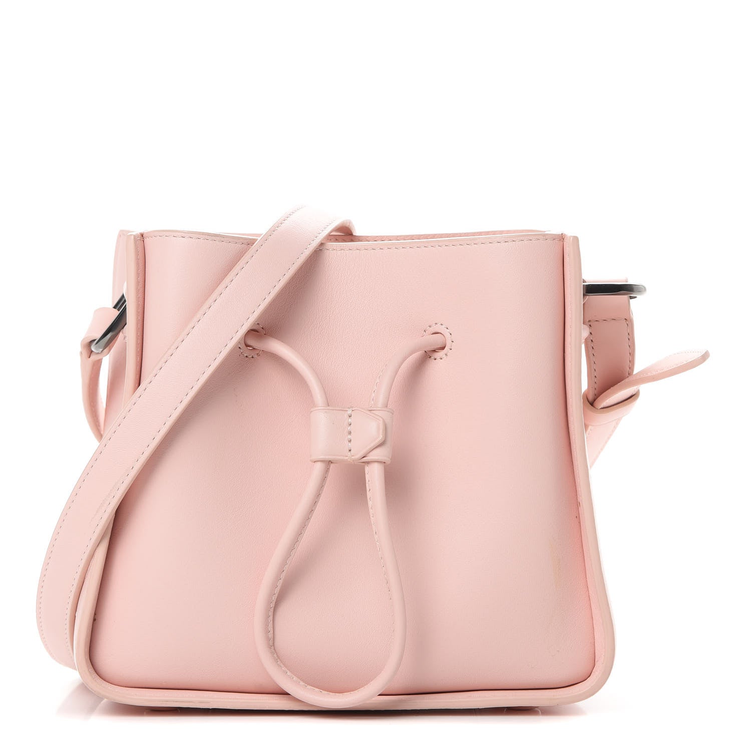3.1 Phillip Lim 3.1 Smooth Calfskin Mini Soleil Bucket Bag Light Pink 1 of 17