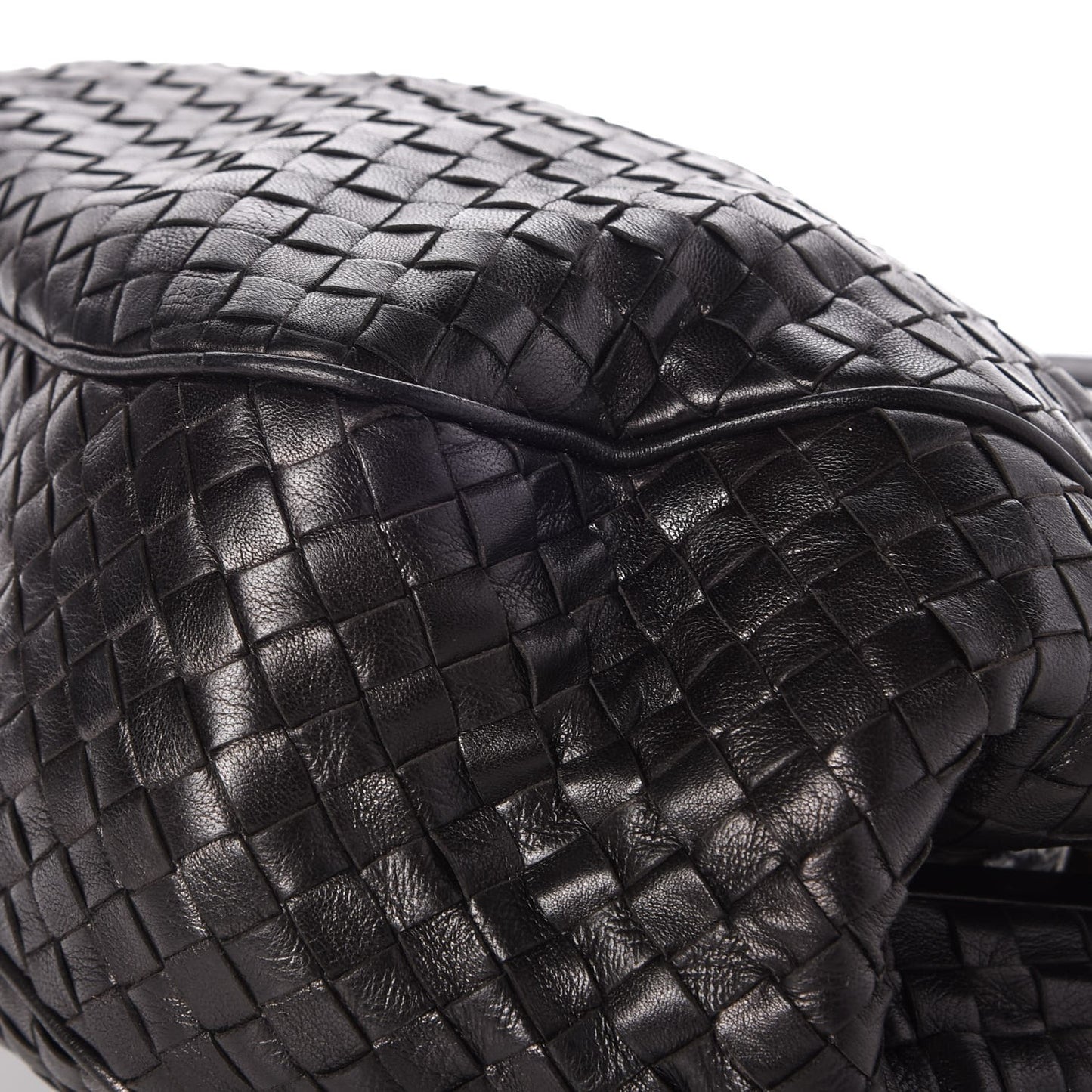 Nappa Intrecciato Tote Nero Black