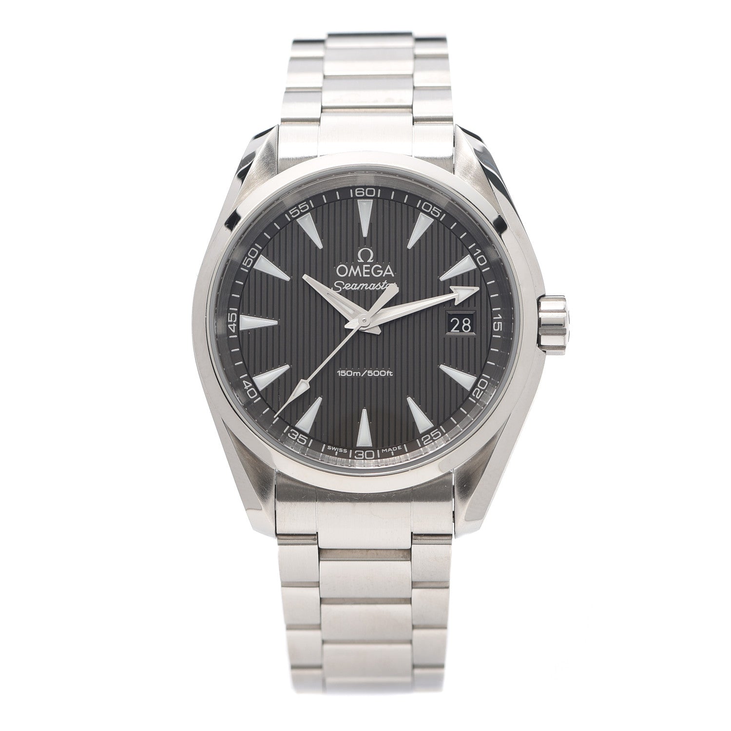 Omega Stainless Steel 38mm Seamaster Aqua Terra 150M Quartz Watch Grey 231.10.39.60.06.001 1 of 6