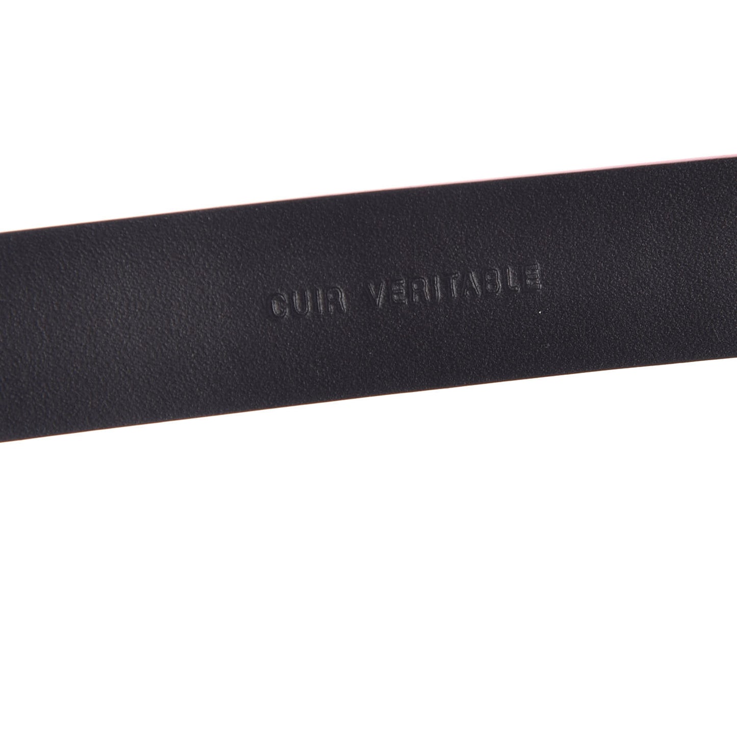 Patent CC Logo Skinny Belt 85 34 Pink