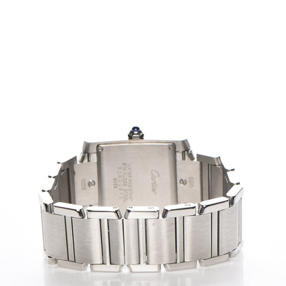 Cartier Stainless Steel 25mm Tank Francaise Quartz Watch 4 of 11