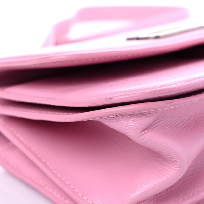Balenciaga Calfskin Stripe Embossed Small Gossip Bag Candy Pink 6 of 12