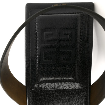 Givenchy Nappa Polyurethane G Woven Slingback 90mm Sandals 37 Black 7 of 10