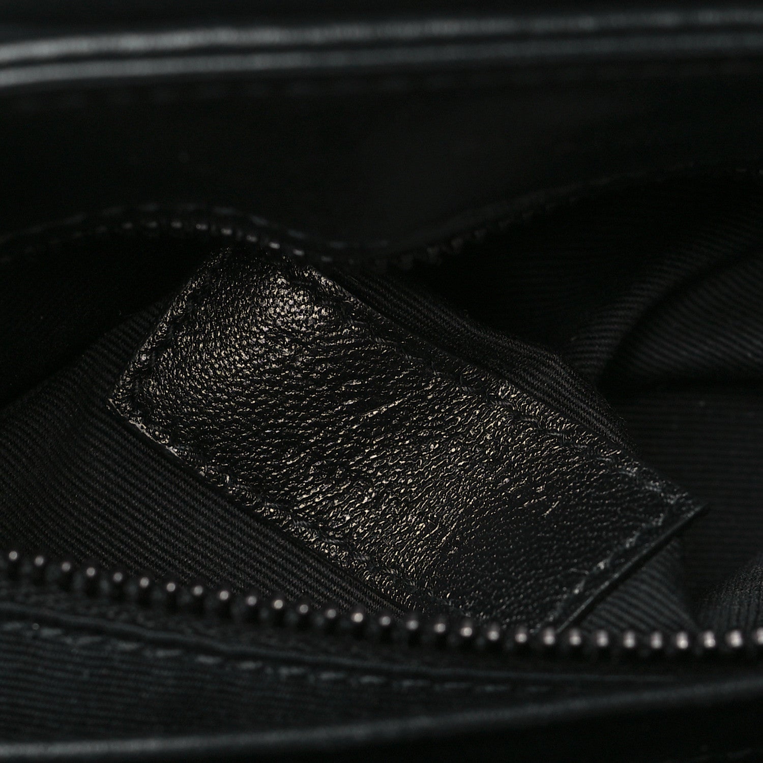 Saint Laurent Calfskin Y Quilted Monogram Toy Loulou Crossbody Bag Black 7 of 11