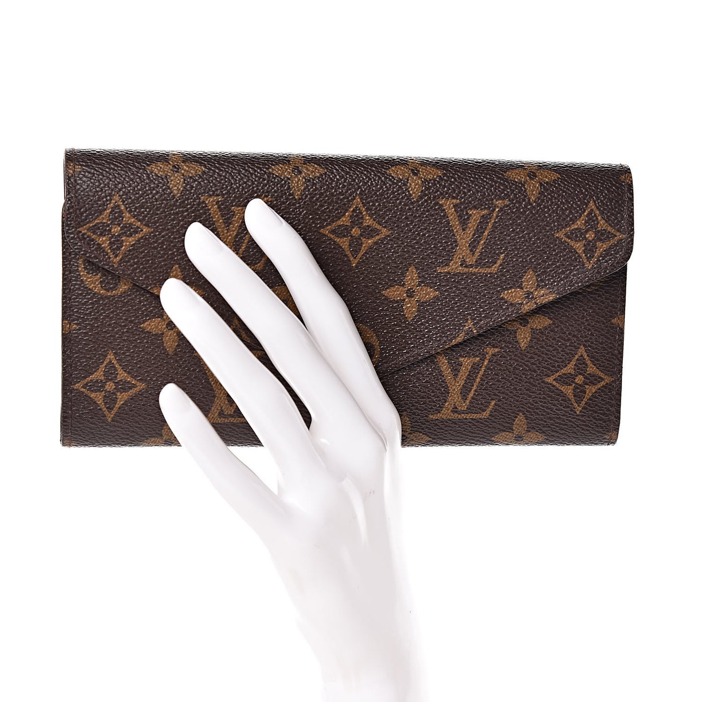 Monogram Josephine Wallet Red