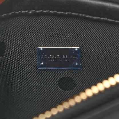 Dolce & Gabbana Calfskin Flat Belt Bag Black 6 of 8
