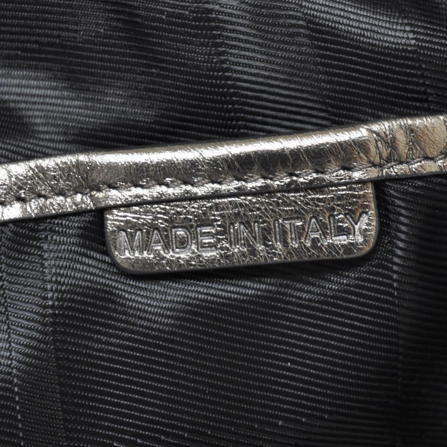 Burberry Leather Quilted Hoxton Hobo Metallic 8 of 9