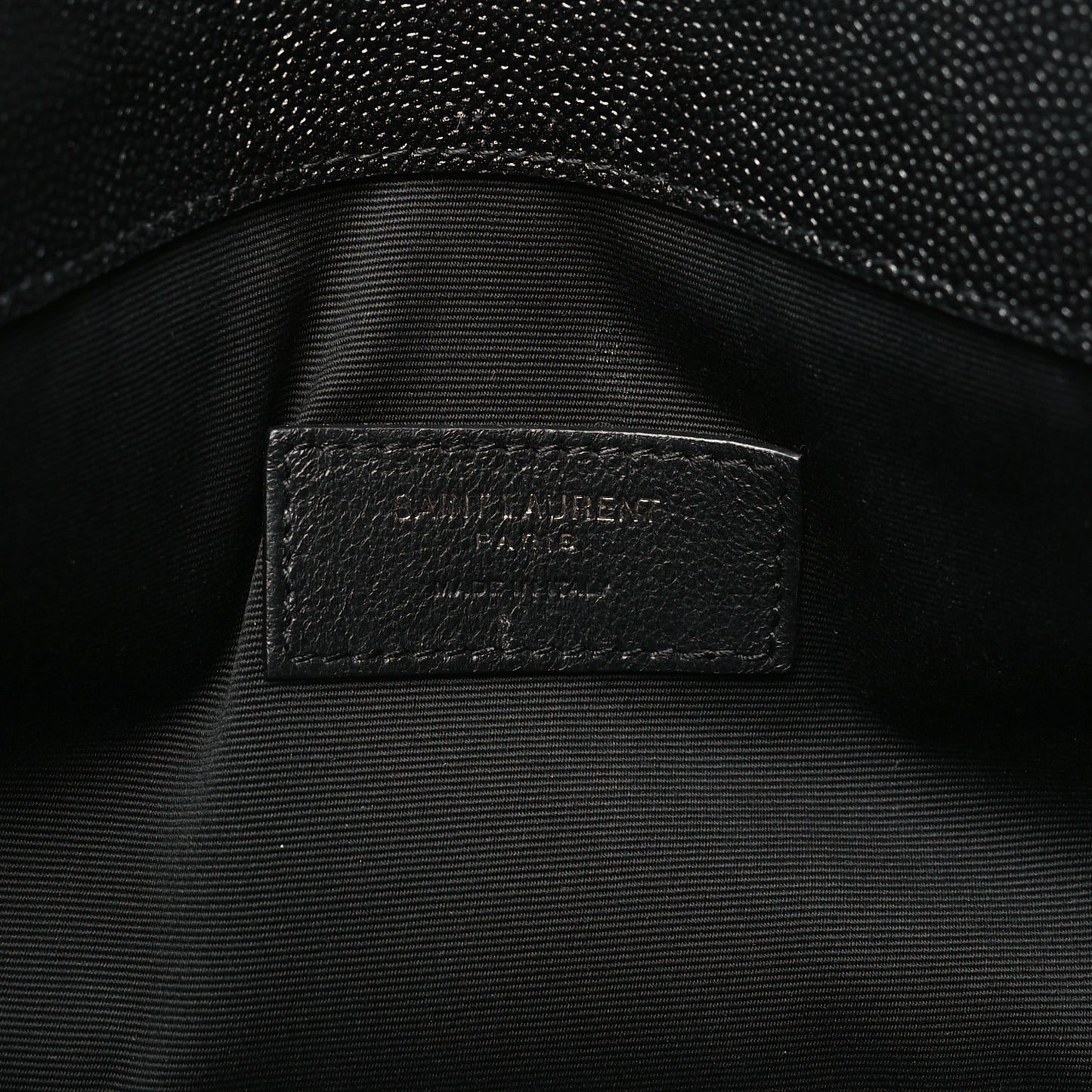 Grain De Poudre Monogram Uptown Pouch Black