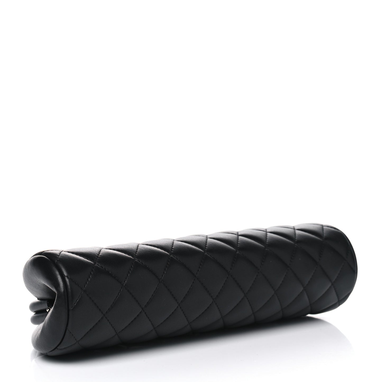 Lambskin Quilted Timeless Clutch Black