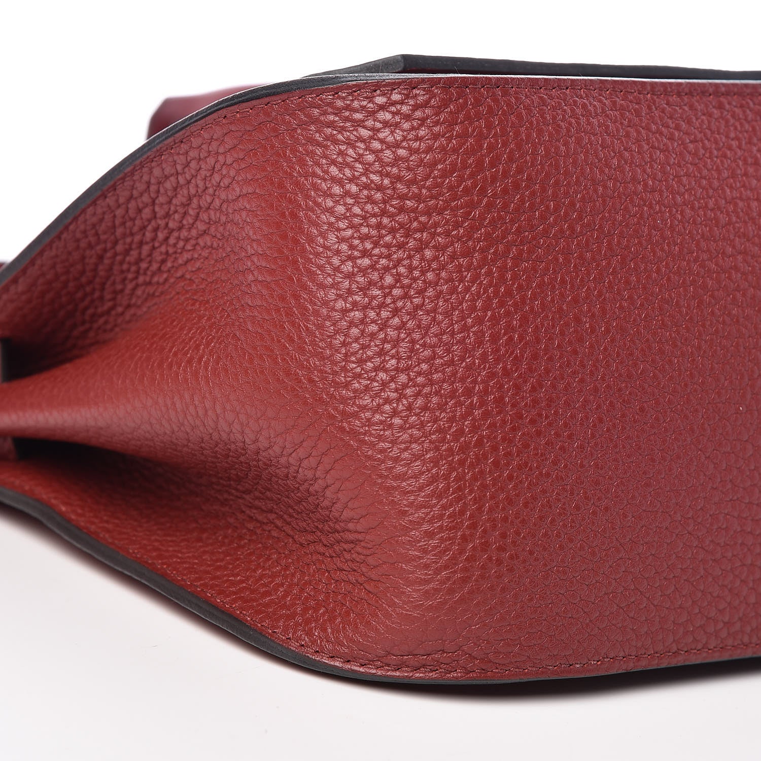 Hermes Taurillon Clemence Jypsiere 28 Rouge H 8 of 10