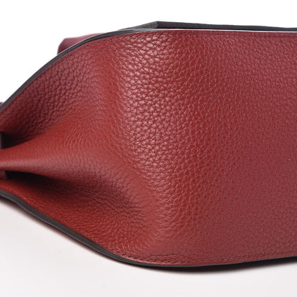 Hermes Taurillon Clemence Jypsiere 28 Rouge H 8 of 10