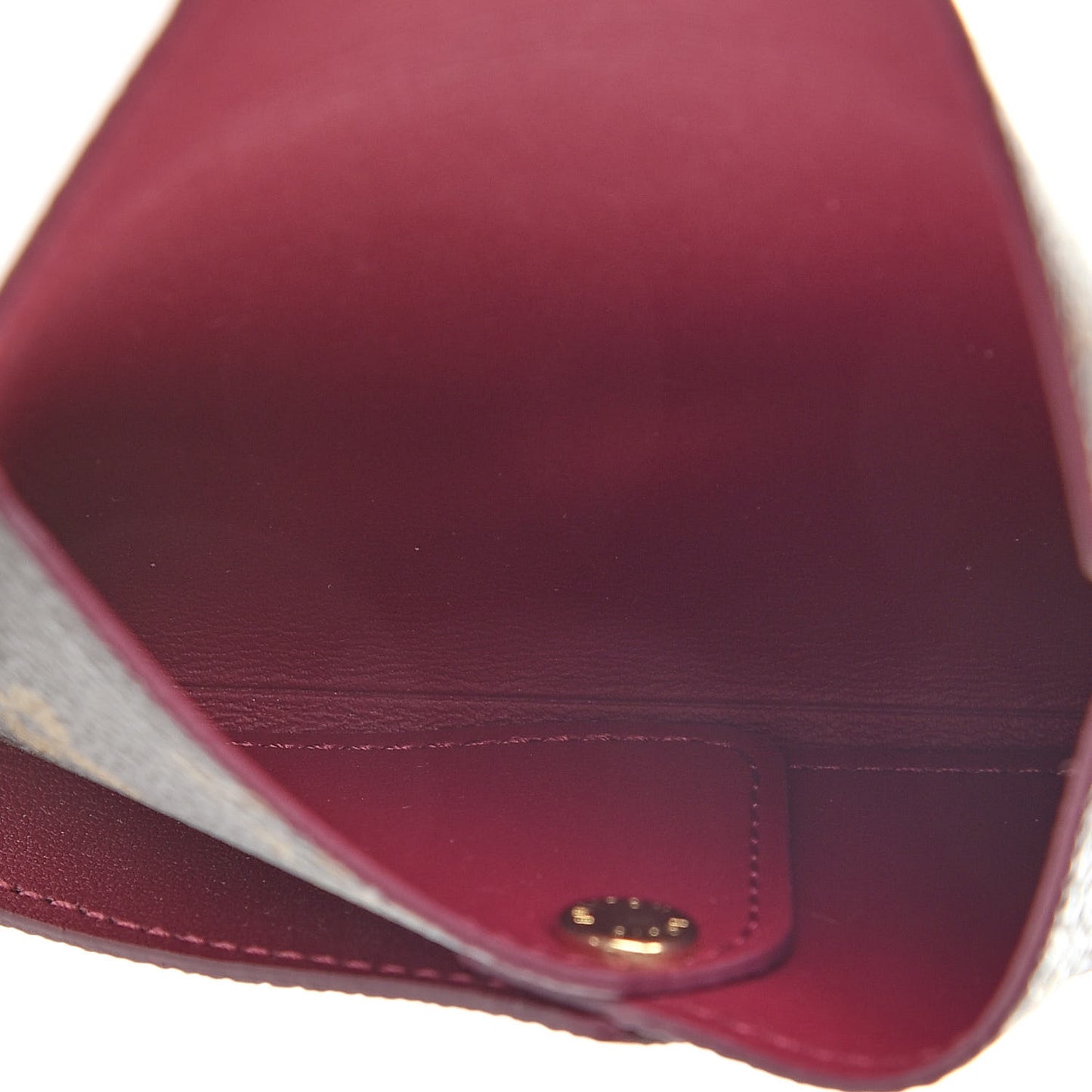 Monogram Small Kirigami Pochette Insert Fuchsia